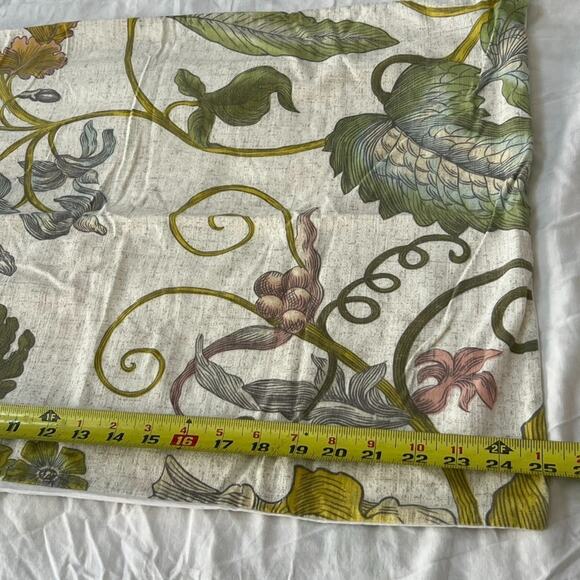 Threshold Duvet Cover Full Queen and 2 Pillow Cases Botanical Floral 100% Cotton - Picture 13 of 13